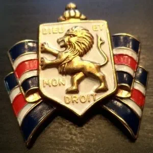 Jewelry | Stunning Vintage Estate Wwii British War Dieu Et Mon Droit 1 ...